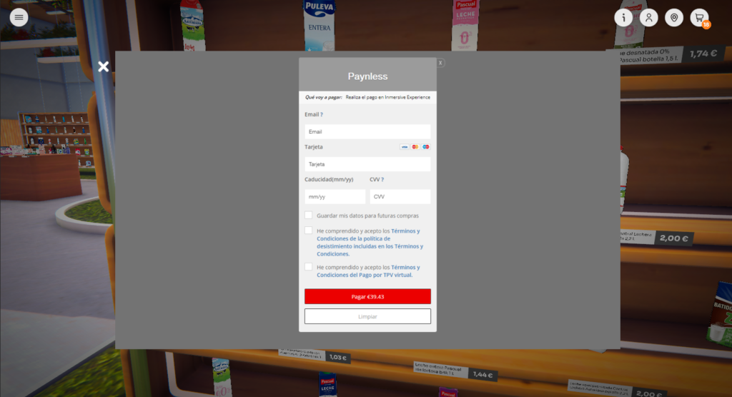 Gateway Payment Pop Up